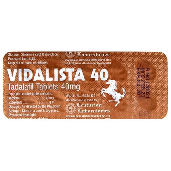 Vidalista (All-Weekend) (40mg)