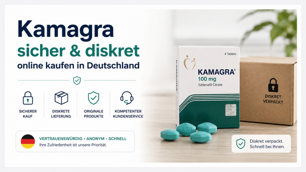 Kamagra sicher & diskret online kaufen in Deutschland